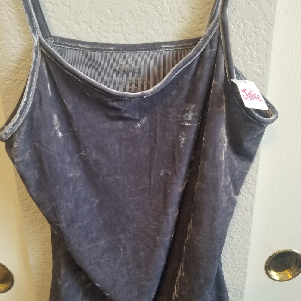 Velour camisole